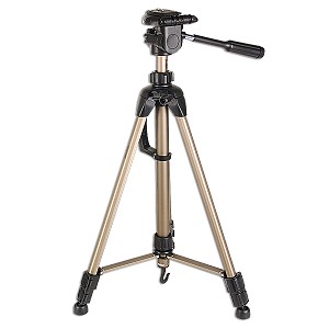60" Aluminum Camera Tripod w/Bubble Level & Instant Release
